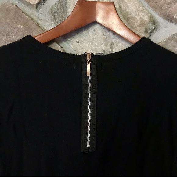 FREE w/ purchase Beautiful fit, zip back, Joan Vass soft sweater small - Picture 3 of 10